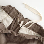 Organic linen twill tuck easy pants #Mocha [GT252PT006]