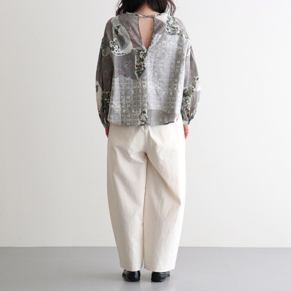 Chambon Cotton Pants #NAT [A232261PP861]