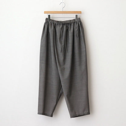 輝かしい影 Elastic waist wrap pants #Gray [TLF-225-pa004-em]