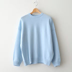7G CREW NECK SWEATER #Sax [no.7832]