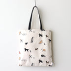 3HANDLE TOTE #DOG-1/BLACK [TMB-21040A]