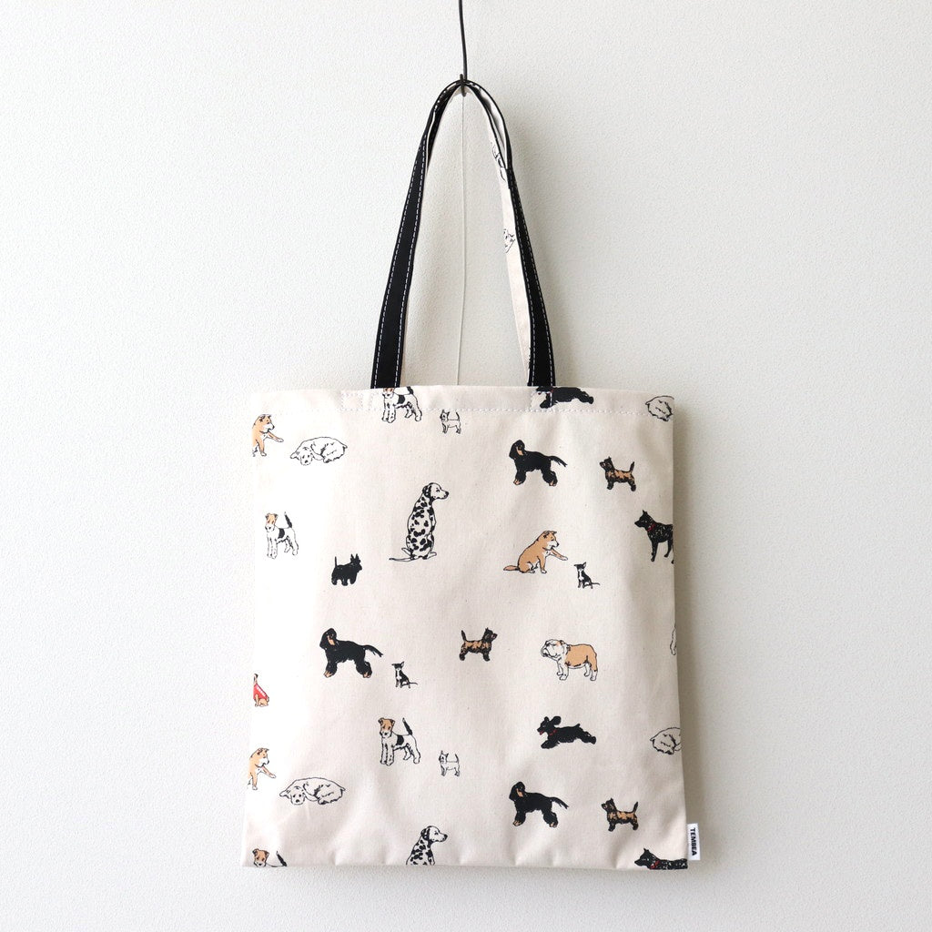 3HANDLE TOTE #DOG-1/BLACK [TMB-21040A]