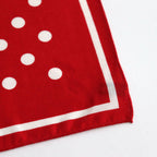POLKA DOT SCARF #red [no.6877]