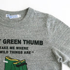 GREEN BOOT L/T SHIRT #Gray [no.7655]