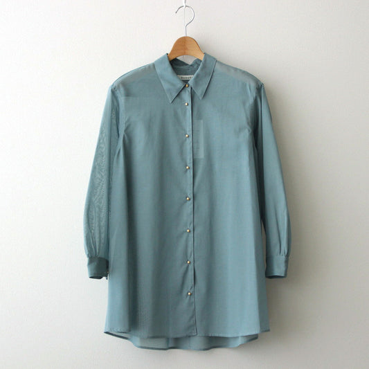 ブーシュブラウス #greenish blue [24-404]
