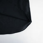 沈黙の音色 Flared blouse #Black [26F-SH001-CL]