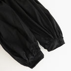 GARMENT DYE LAWN GATHER SMOCK #Black [no.7520]