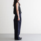 SHIRRING VEST #Black [no.8003]