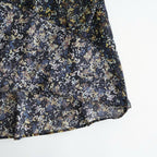 LIBERTY FABRICS ETERNAL COLLECTION Flared blouse #Reflections [TLF-226-SH003-lpl]