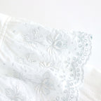 日日夜夜：Wide lace collar smock blouse #off white [13251-05107]