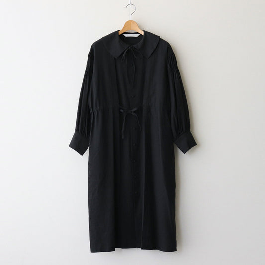 月夜の晩 black biaude dress #black [TLF-124-op008-sn]