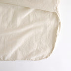 G.D COTTON SILK STAND COLLAR LONG SHIRT #Ivory [no.7366]