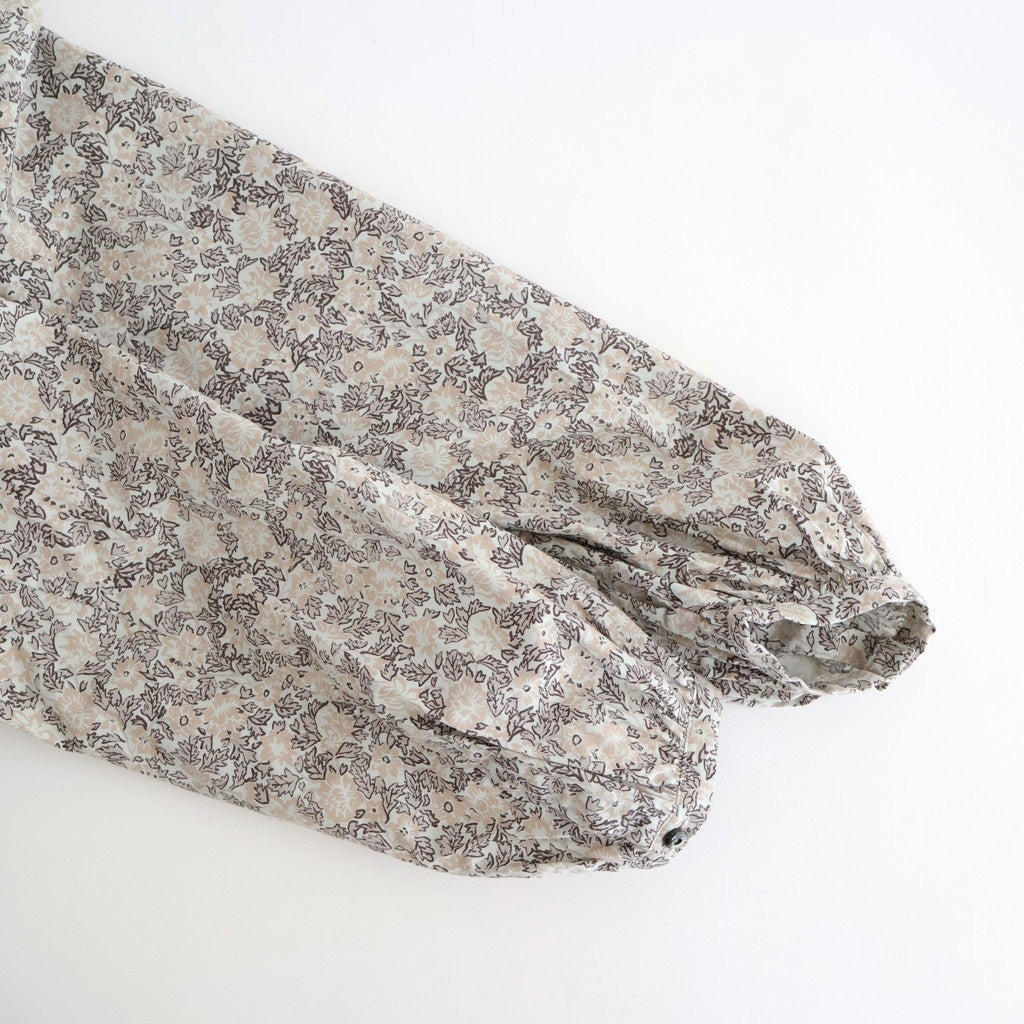 霞の空：Frilled collar blouse #pale flower [13251-10107]