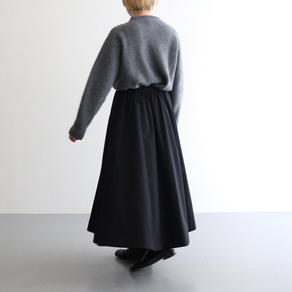 Circular skirt #black [TLF-125-sk001-tp]