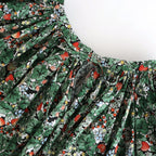 WILD BERRY FIELD LAWN GATHER SMOCK #True [no.7877]