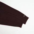 ex super fine woolen wool high-gauge knit P/O #mahogany [WXFL-UW120]
