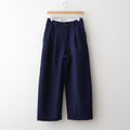 HW wide trousers #Blue [252509]