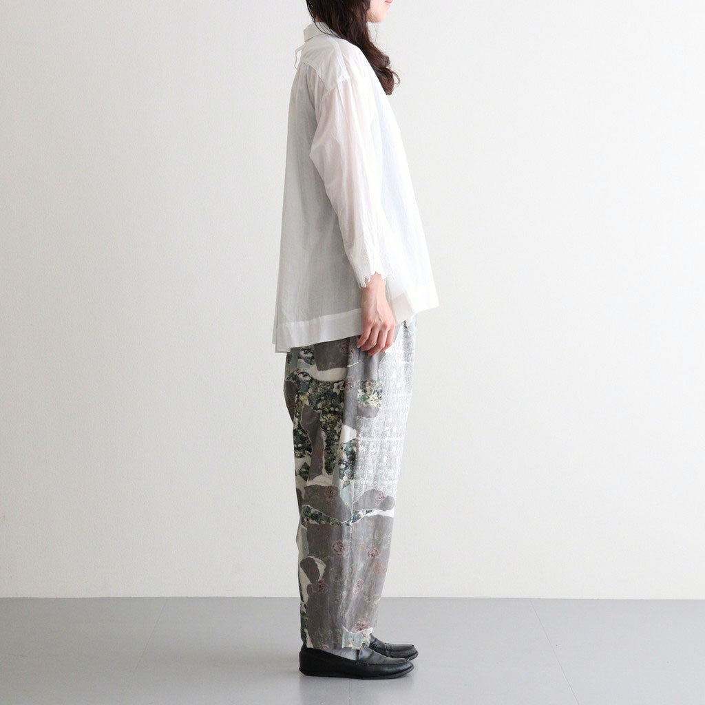 共鳴のカタチ：Sarrouel pants #multicolor [11261-06213]