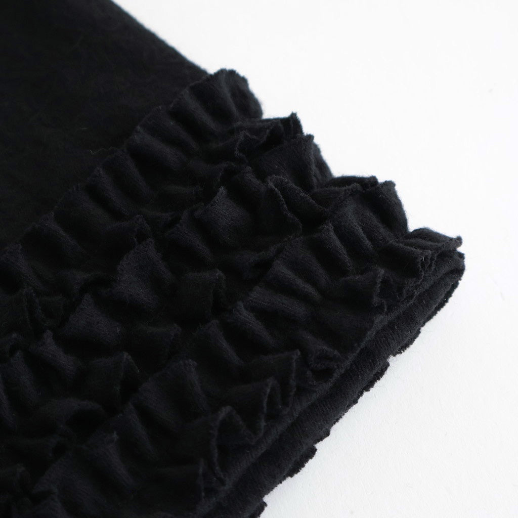 C/W FRILL DECORATION PANTS #Black [no.7699]