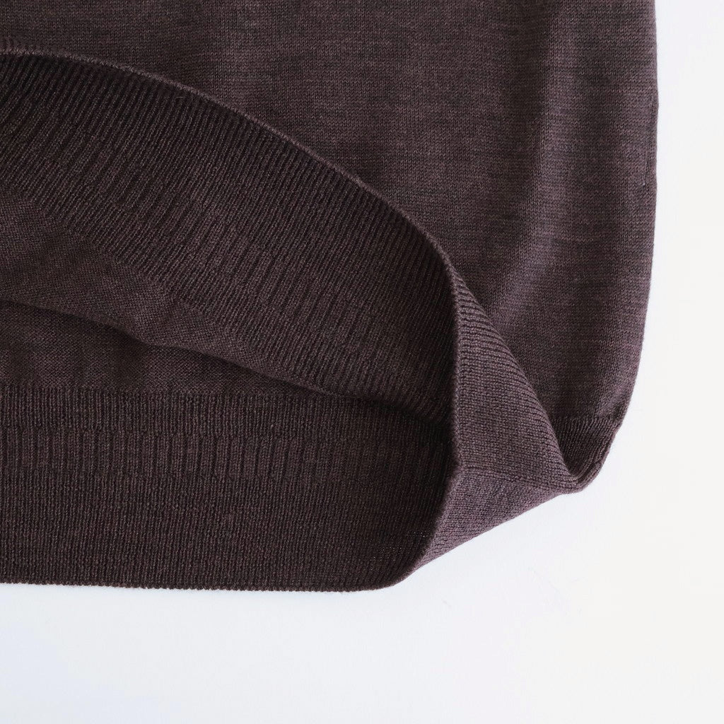 Seiyakou high-neck knit #Brown [252802]