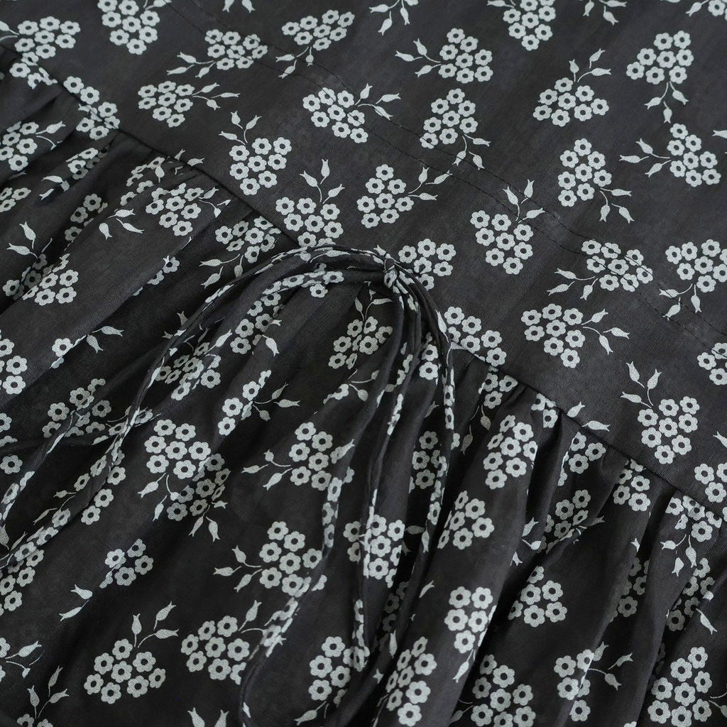 French Komon Dress #black [31-0039S]