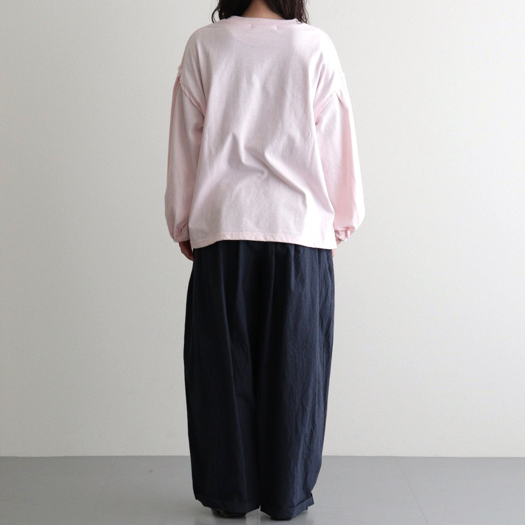 アメリカンコットン天竺 ボリュームスリーブPO #036 ライトピンク [US260CT013]