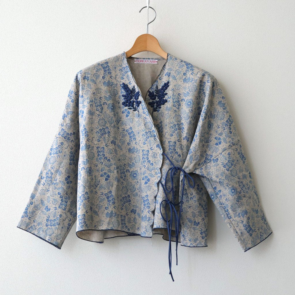 Bonvoyage Cachecoeur Blouse #blue [31-0024S]