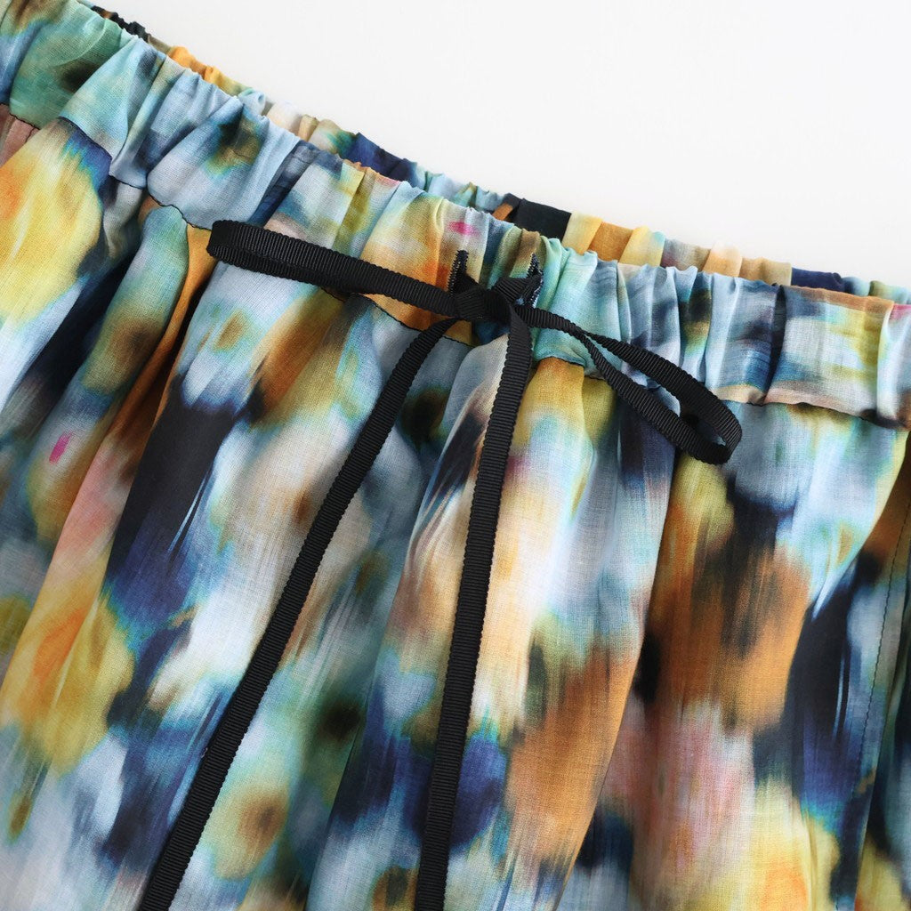 LIBERTY FABRICS ETERNAL COLLECTION Elastic waist wrap pants #Hazy Days [TLF-226-PT005-lpl]