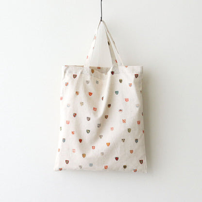 C/L COAT OF ARMS TOTE BAG BAG #Flax [no.7498]