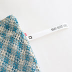 TOTE BAG L 格子 #BLUE [AL3131BG-27]