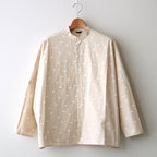 TIGHTLY PACKED COTTON BUGGY SHIRT #swan [no.6934]