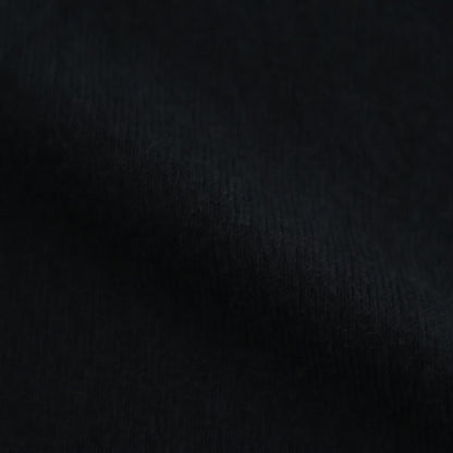 14GG 2PLY PLAIN STITCH COTTON/WOOL/CASHMERE TURTLE NECK PULLOVER #9900 BLACK [GNSL24541]