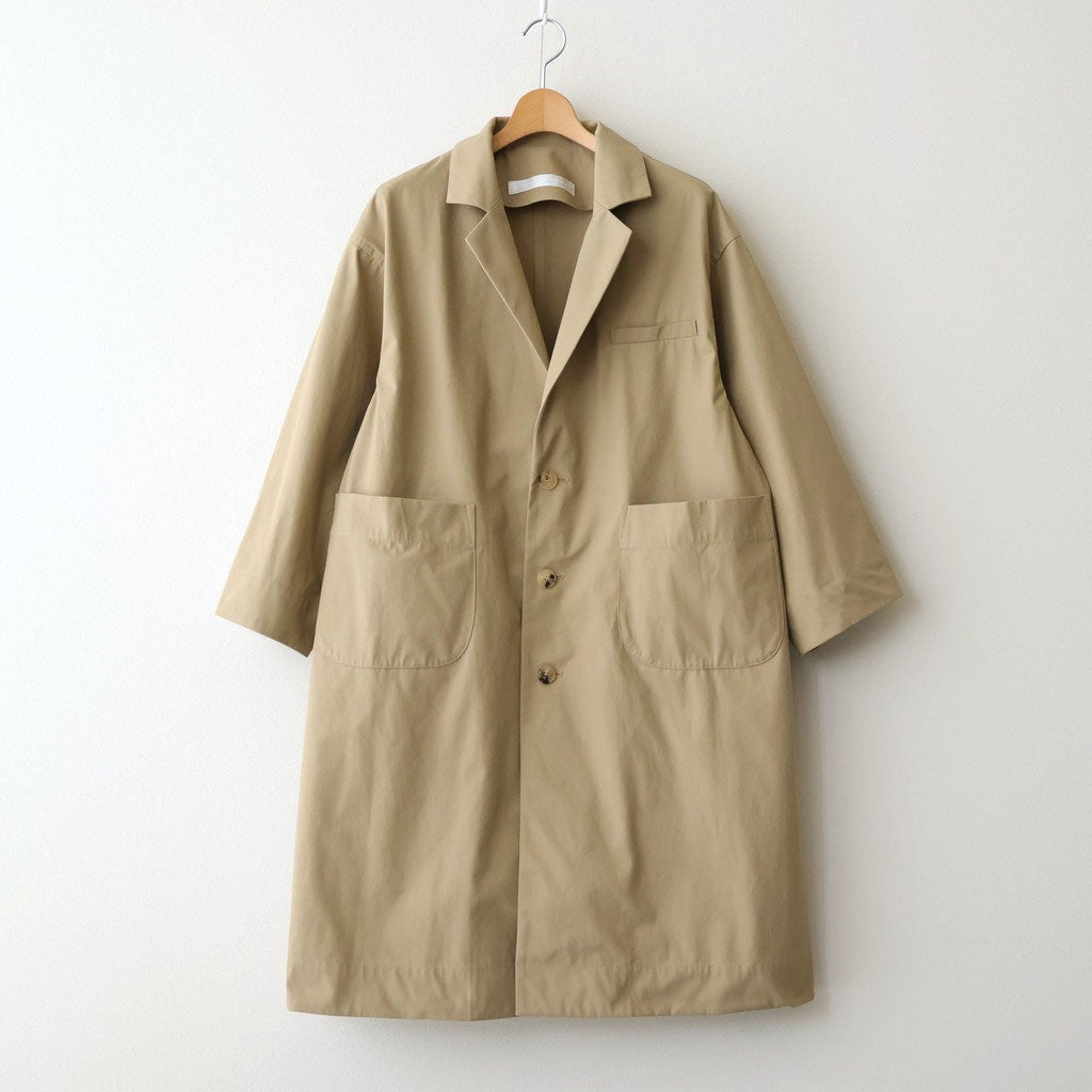 ⼀握の⾔葉 Oversized coat #beige [TLF-226-CO002-Reht]