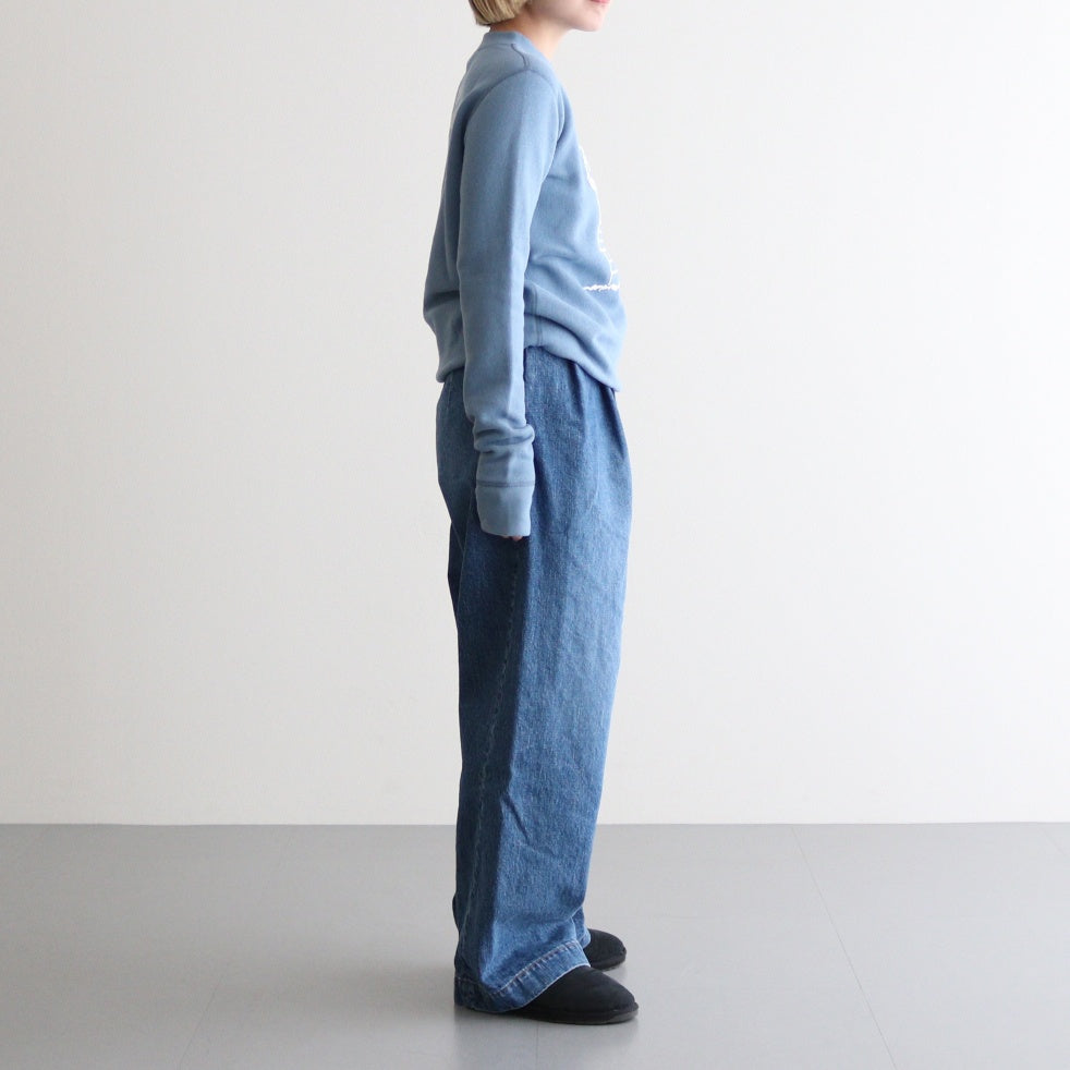 裏起毛 HAVE A KIP SWEAT SHIRT #Blue Gray [no.7267] – DOKODO