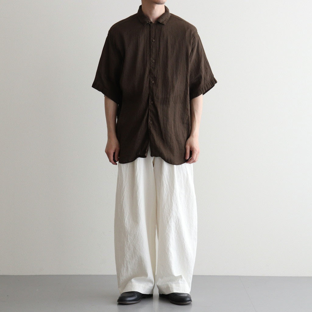 HW wide trousers #Off white [261507]