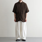 HW wide trousers #Off white [261507]