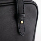 square hand bag #black