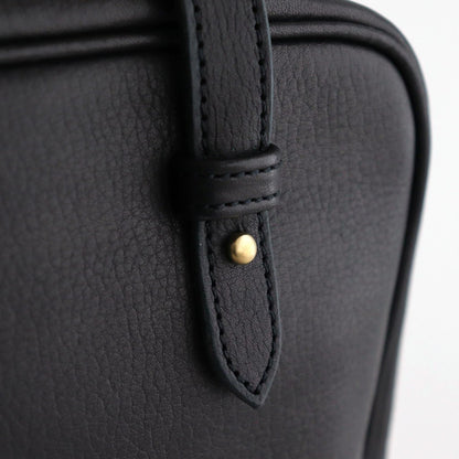 square hand bag #black