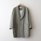 薄雲：Coat jacket #A pale stripes [13251-19103]