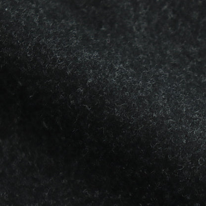 WOOL FLANNEL EASY WIDE PANTS #9800 CHARCOAL [GNMDS2052WF]