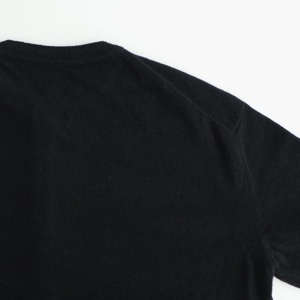 Lister Wool Cashmere Cardigan #BK [A232252TK809]