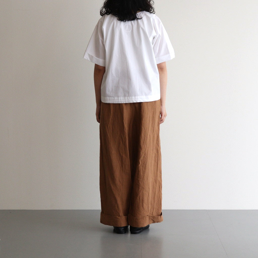 Faurie Linen Pants #Cognac [A232251PP731]