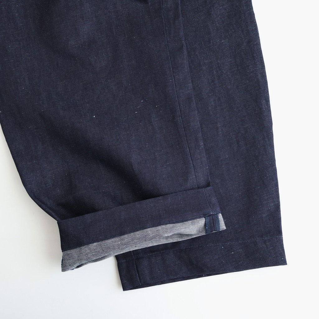 HW wide trousers #Indigo [261505]