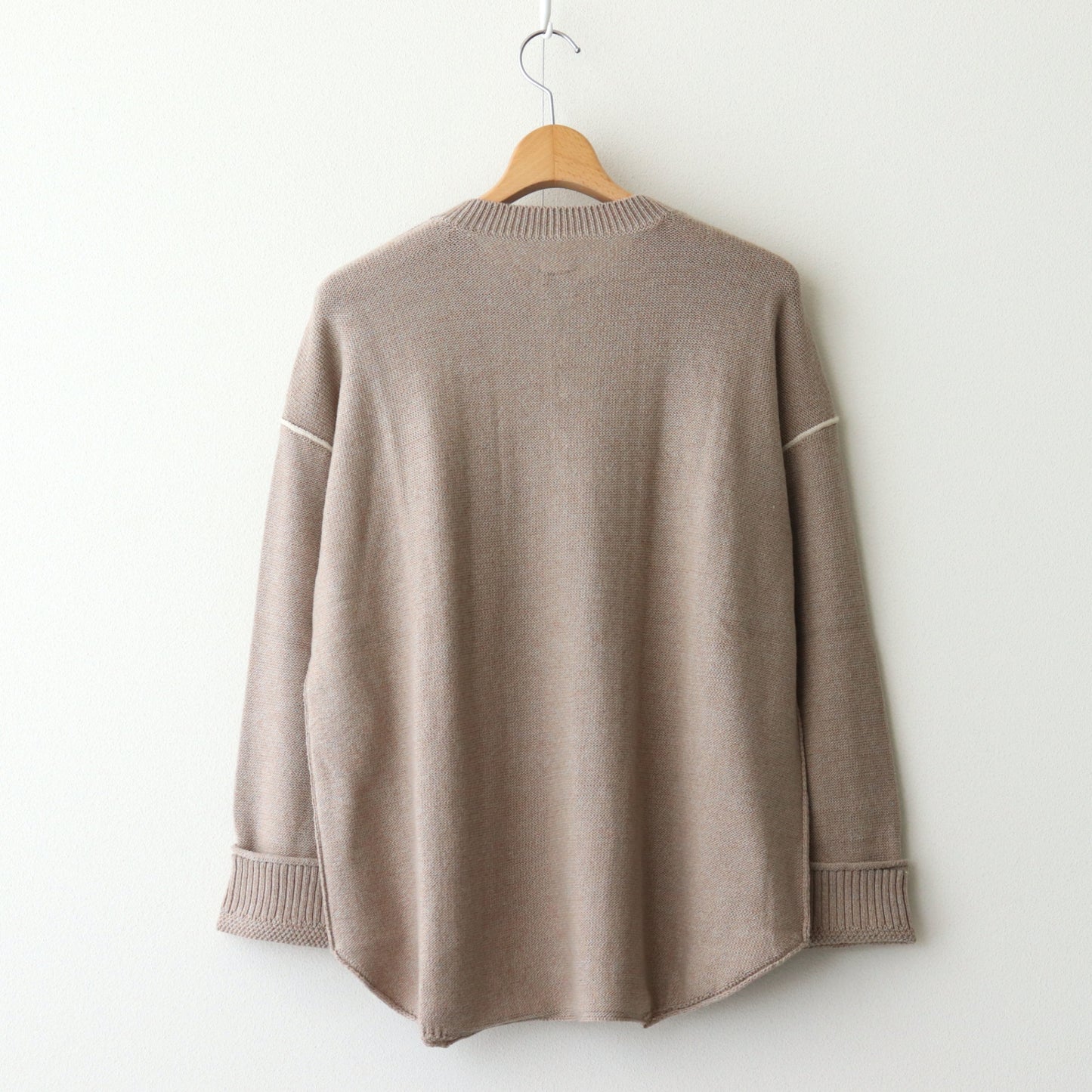 Cotton-Wool Jumper #Beige Mix [oni057]