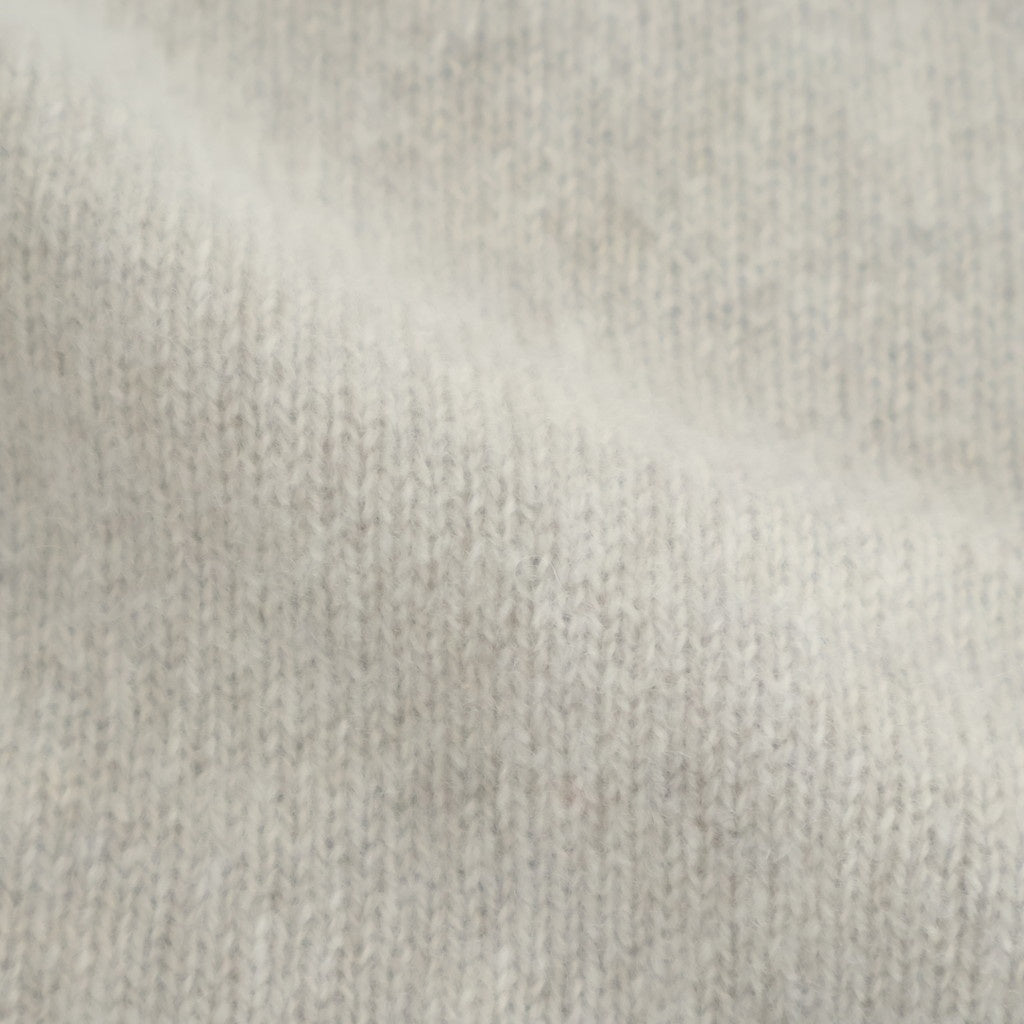 静寂：Knit cape vest #greige [13253-14106]