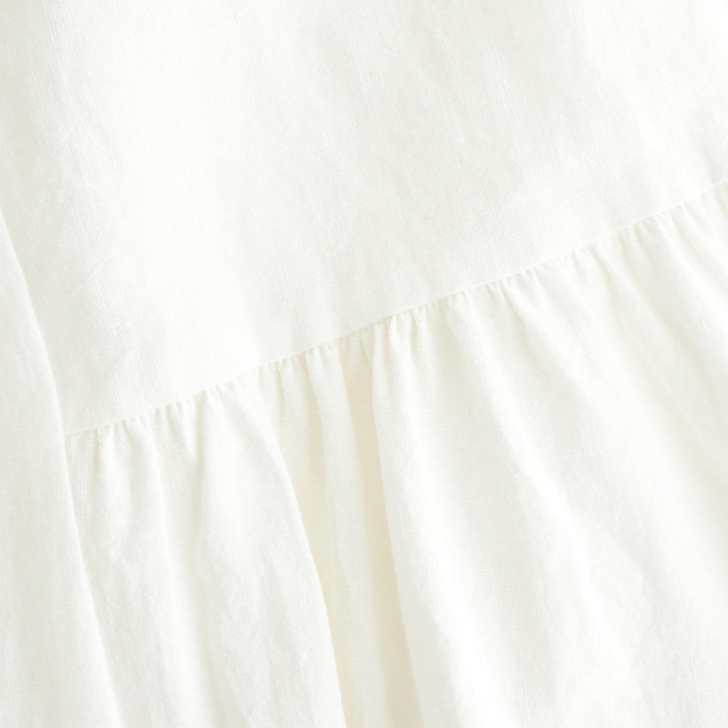此処にある：ティアードスカート #off white [13261-03212]