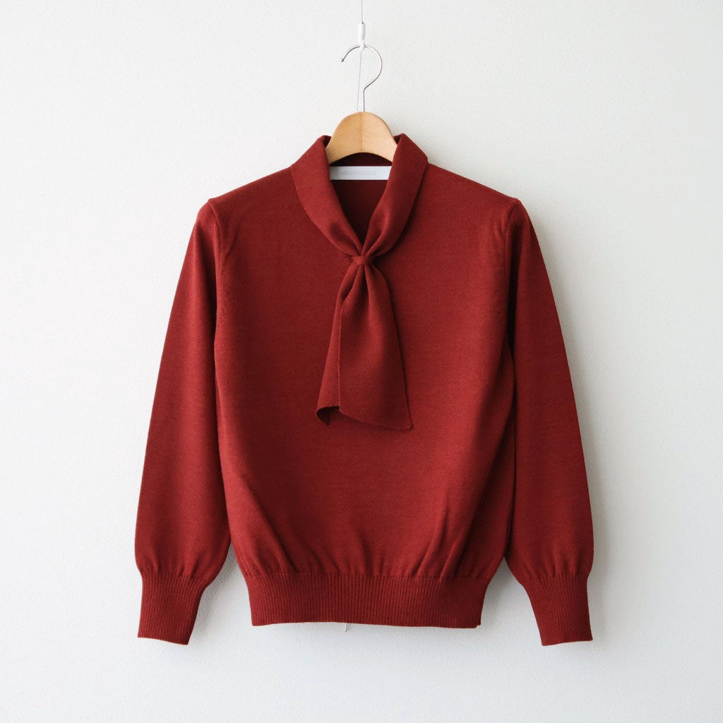 Okunensha scarf Knit #Red [262805]