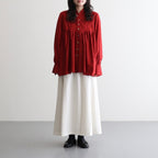 拡がる詩 Flare skirt #ecru [TLF-126-sk001-wcs]