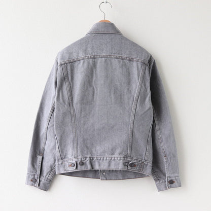 Grey Supima Cotton 13.5oz Denim Jacket #L GRAY [JKLM-104L-LGR]