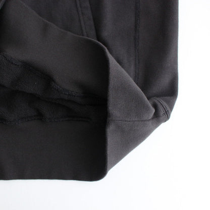 Supima Cotton Hanging Fleece Pullover Hoodie #Black [CSLM-102M]